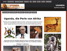 Tablet Screenshot of myuganda.de